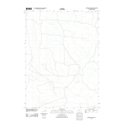 2012 Map of Roberson Creek, 2012 Print