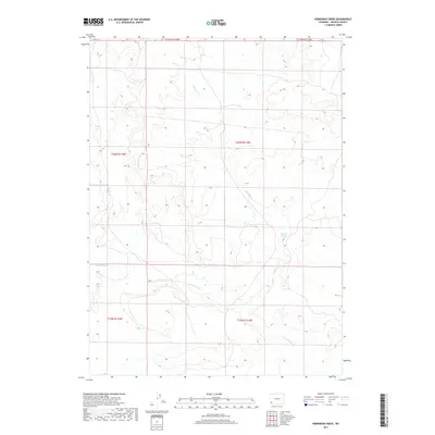 2017 Map of Roberson Creek, 2017 Print