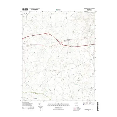 2016 Map of Robersonville East, 2016 Print