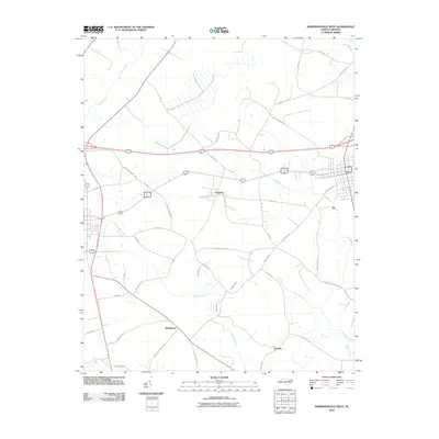 2010 Map of Robersonville West, 2010 Print