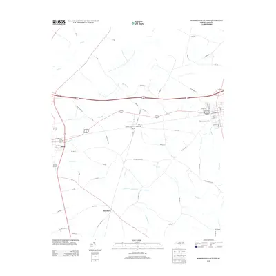 2013 Map of Robersonville West, 2013 Print