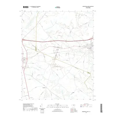 2019 Map of Robersonville West, 2019 Print