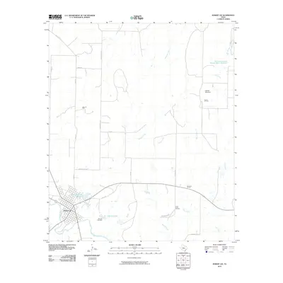 2010 Map of Robert Lee, 2010 Print