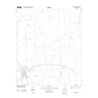 2012 Map of Robert Lee, 2012 Print