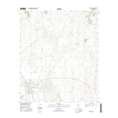 2016 Map of Robert Lee, 2016 Print