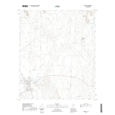 2019 Map of Robert Lee, 2019 Print