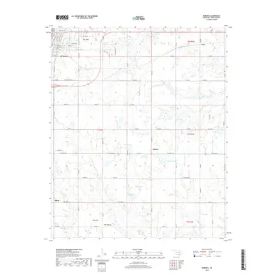 2018 Map of Roberta, 2018 Print