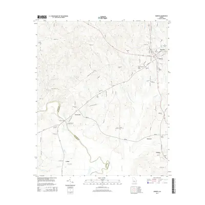 2014 Map of Roberta, 2014 Print