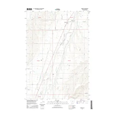 2017 Map of Roberts, 2017 Print