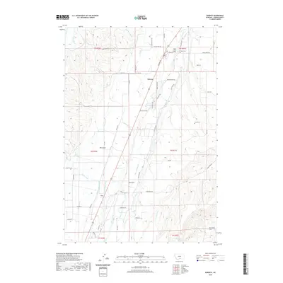 2020 Map of Roberts, 2020 Print