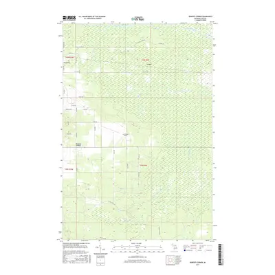 2017 Map of Roberts Corner, 2017 Print