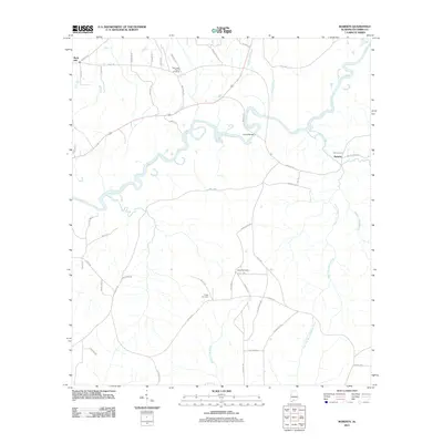 2011 Map of Roberts, 2011 Print