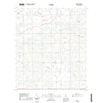 2020 Map of Roberts, 2020 Print