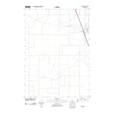 2010 Map of Roberts, 2010 Print