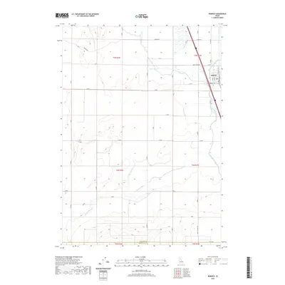 2020 Map of Roberts, 2020 Print