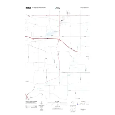 2013 Map of Roberts, 2013 Print