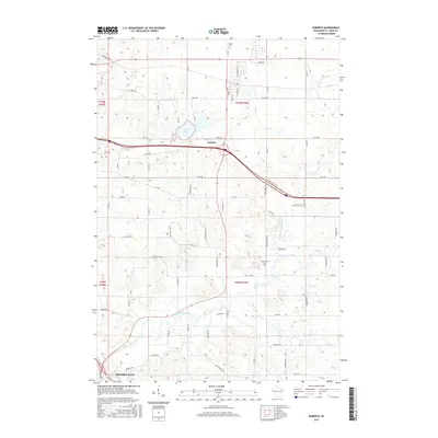 2015 Map of Roberts, 2015 Print