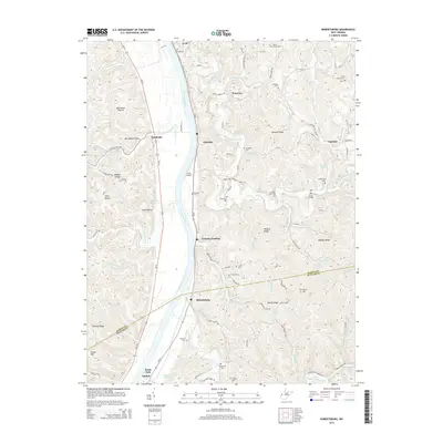 2014 Map of Robertsburg, 2014 Print