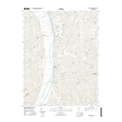 2016 Map of Robertsburg, 2016 Print