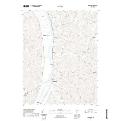 2019 Map of Robertsburg, 2019 Print