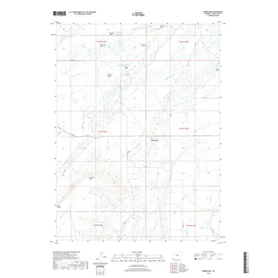 2017 Map of Robertson, 2017 Print