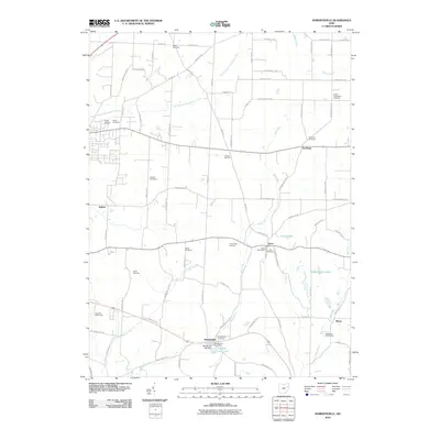 2010 Map of Robertsville, 2010 Print