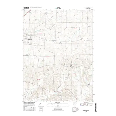 2016 Map of Robertsville, 2016 Print