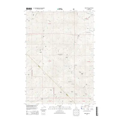 2013 Map of Robie Creek, 2013 Print