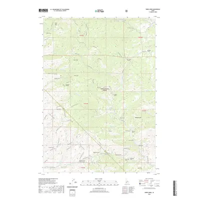 2020 Map of Robie Creek, 2020 Print