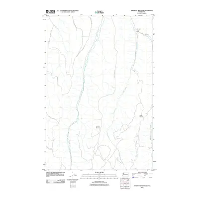2011 Map of Robinette Mountain, 2011 Print