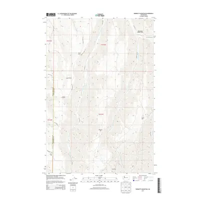 2013 Map of Robinette Mountain, 2013 Print