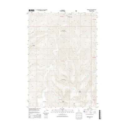 2013 Map of Robinson Bar, 2013 Print