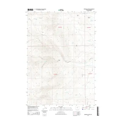 2015 Map of Robinson Canyon, 2015 Print
