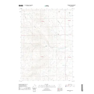 2017 Map of Robinson Canyon, 2017 Print