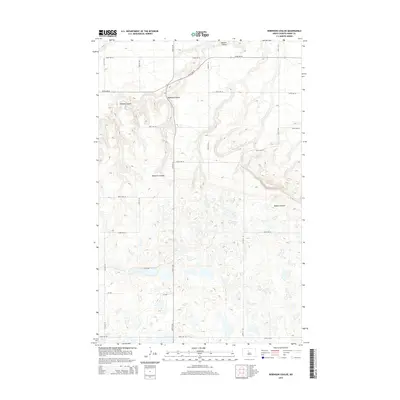 2014 Map of Robinson Coulee, 2014 Print