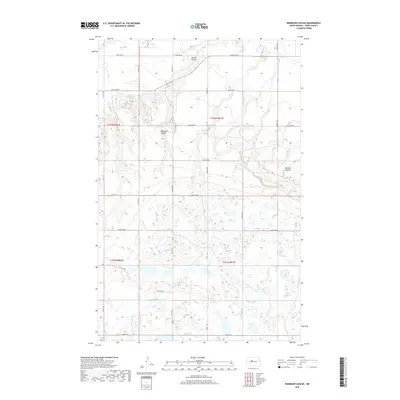 2018 Map of Robinson Coulee, 2018 Print