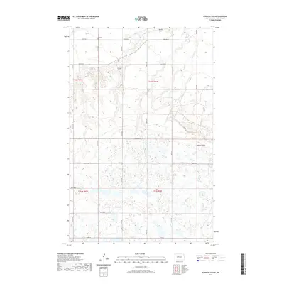 2020 Map of Robinson Coulee, 2020 Print