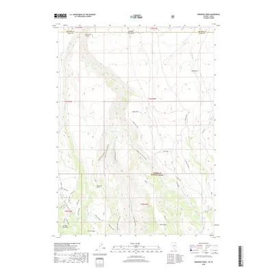2018 Map of Robinson Creek, 2018 Print