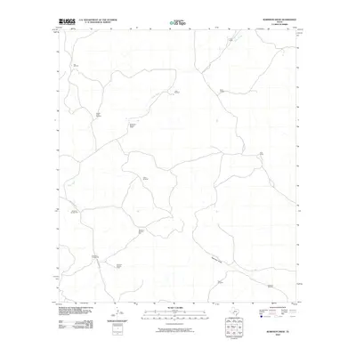 2010 Map of Robinson Draw, 2010 Print