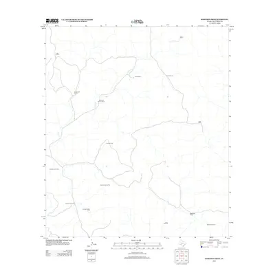 2012 Map of Robinson Draw, 2012 Print