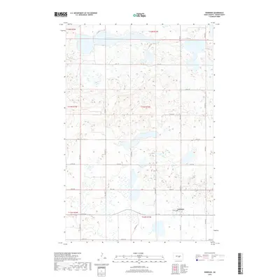 2018 Map of Robinson, 2018 Print