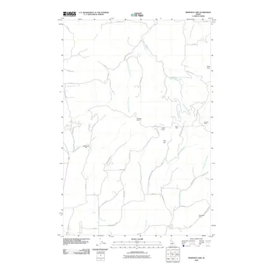 2010 Map of Robinson Lake, 2010 Print