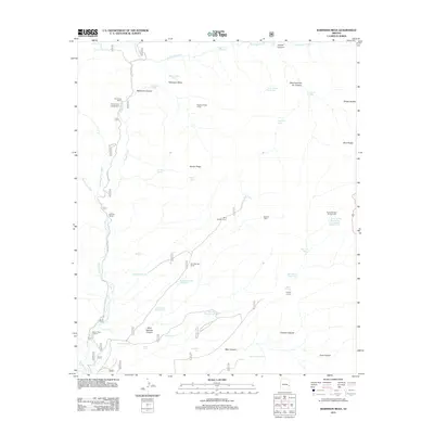 2011 Map of Robinson Mesa, 2011 Print