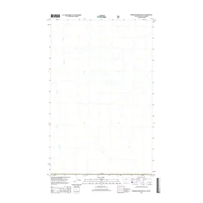 2014 Map of Robinson Mountain OE N, 2014 Print