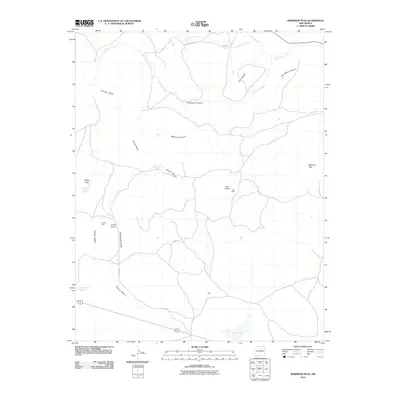 2010 Map of Robinson Peak, 2010 Print