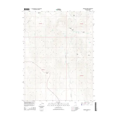 2014 Map of Robinson Summit, 2014 Print