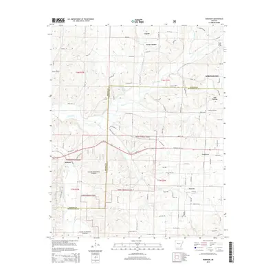 2014 Map of Robinson, 2014 Print