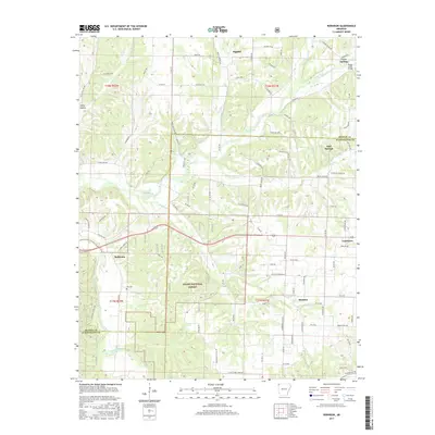 2017 Map of Robinson, 2017 Print