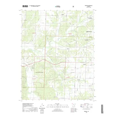 2020 Map of Robinson, 2020 Print