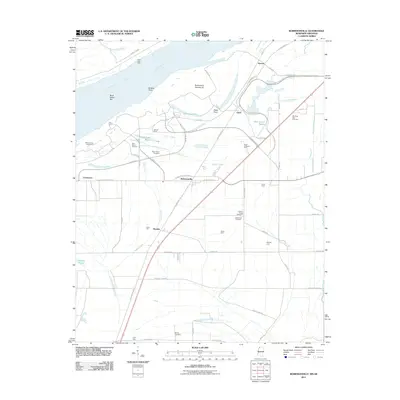 2011 Map of Robinsonville, 2011 Print
